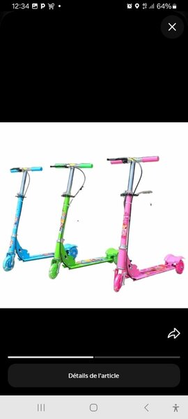 Trottinette Enfant Pliable