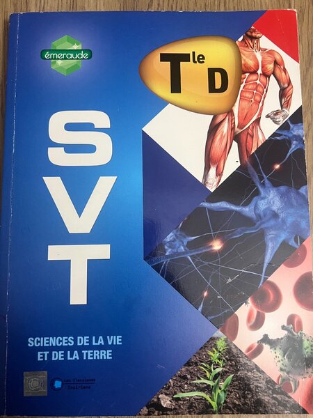 Livre SVT Émeraude Terminale
