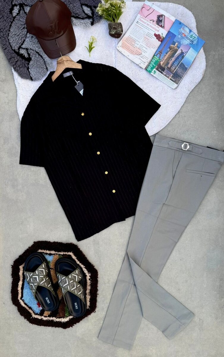 Ensemble chemise et pantalon tendance