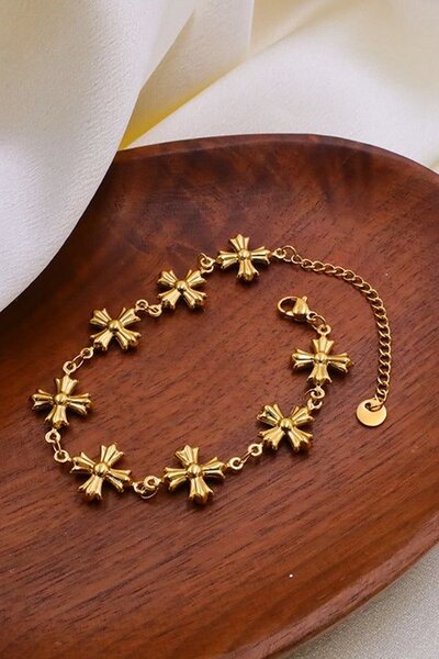 Bracelet chrome  doré