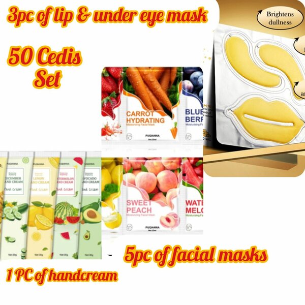 Facial and body care set