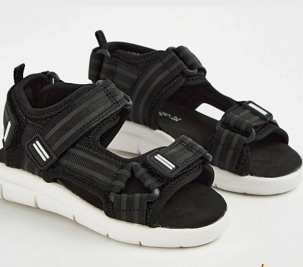 🇺🇸 NEW IN 🇺🇸 Kids Black Strappy Sandals, available in-store and delivery