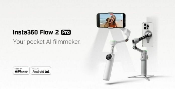 Stabilisateur Insta360 Flow 2 Pro