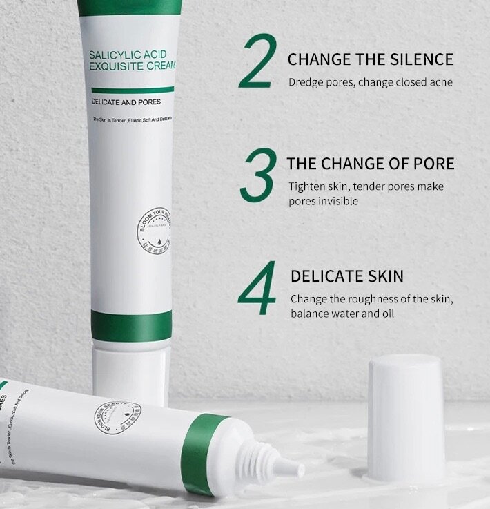 sylicilic acid pore shrinking cream