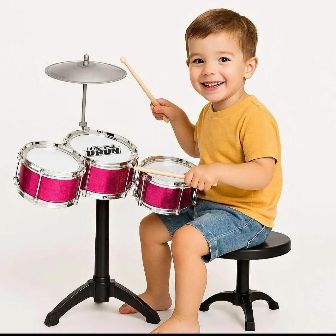 Mini Ensemble de Batterie pour Enfants
