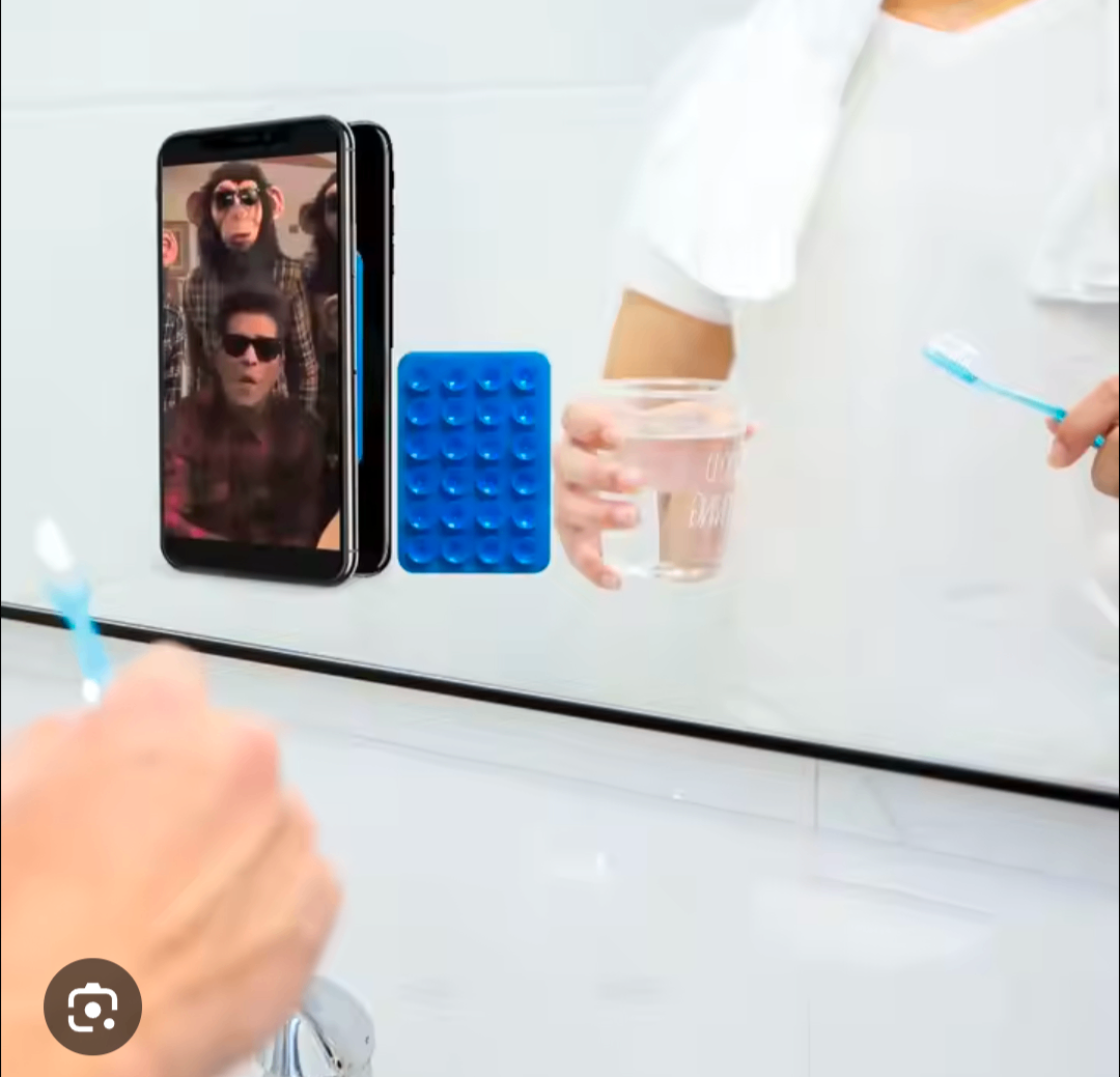 Suction phone holder