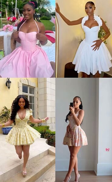 Robes courtes élégantes