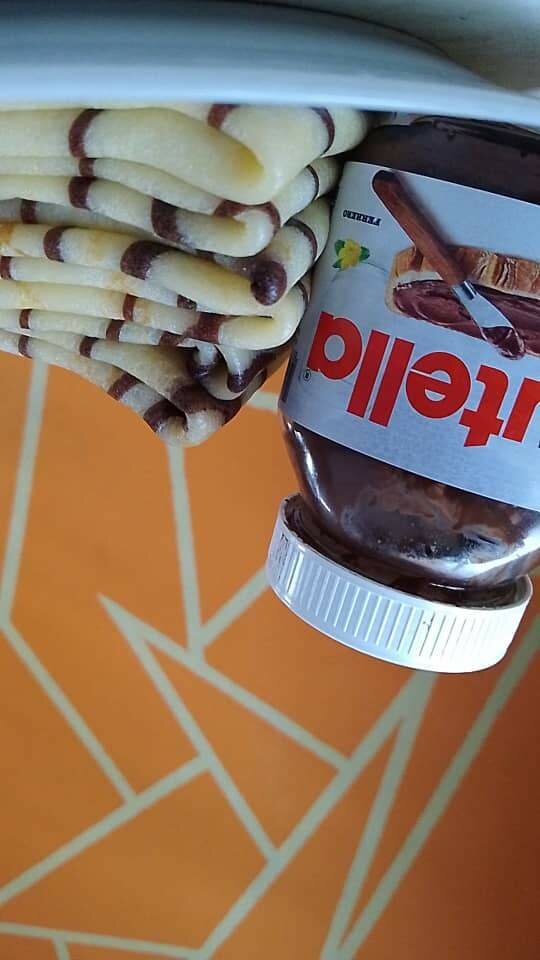 Crêpes au  Nutella