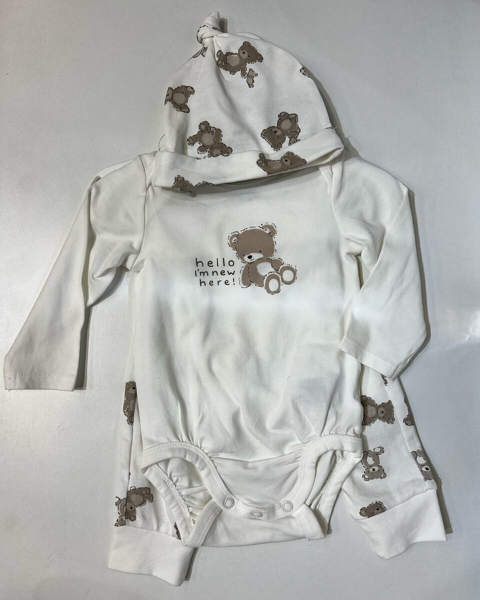 тройки для новорождённых от бренда H&M