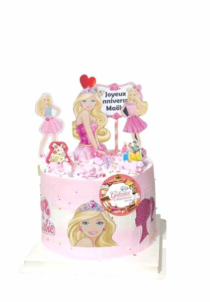 Gâteau Barbie Anniversaire