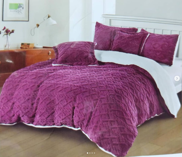 5PCS QUEEN SIZE BLANKETS 