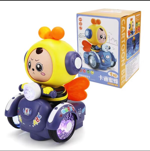 Jouet abeille lumineux musical