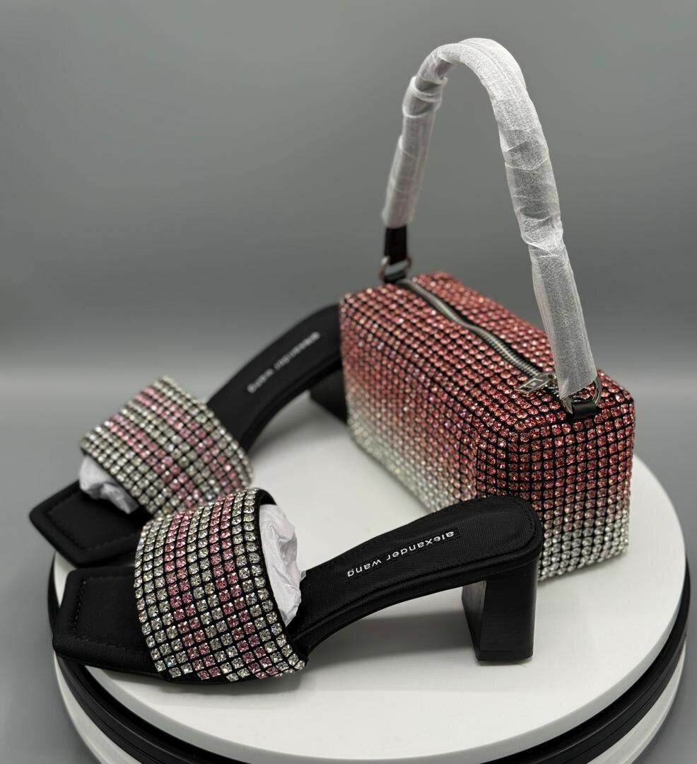 Ladies heels and bags