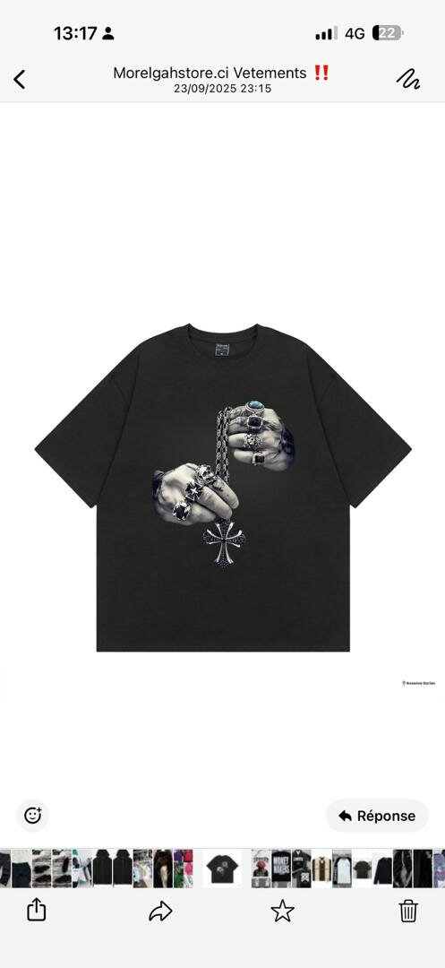 T-shirt imprimé graphique homme