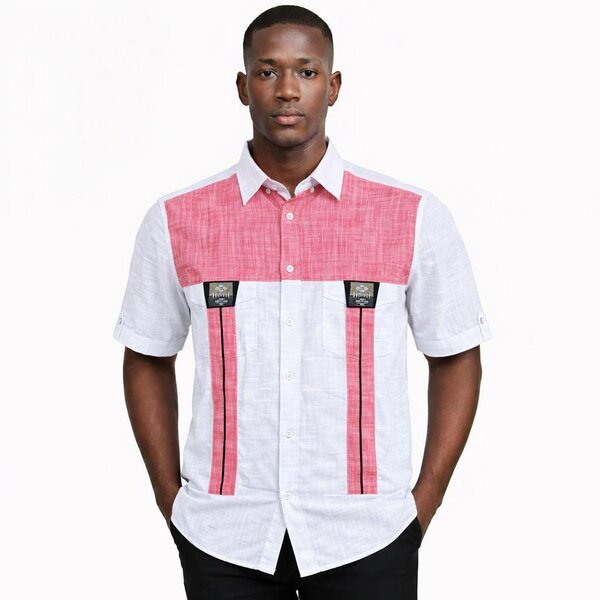 Chemise Homme Bicolore Élégante