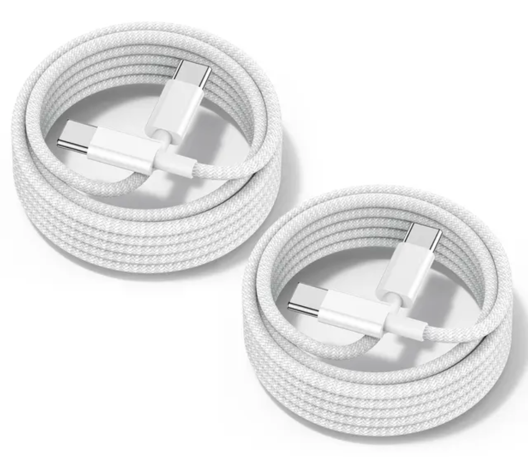 type C to C fast charging cables