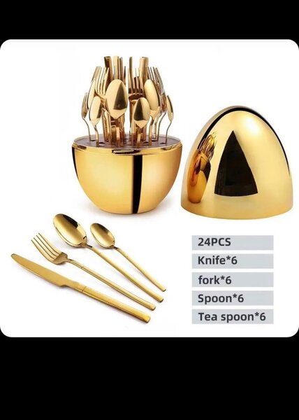 Egg spoon set