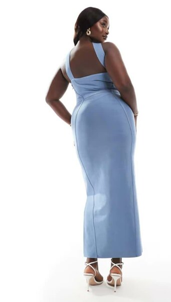 Robe longue bustier Asos
