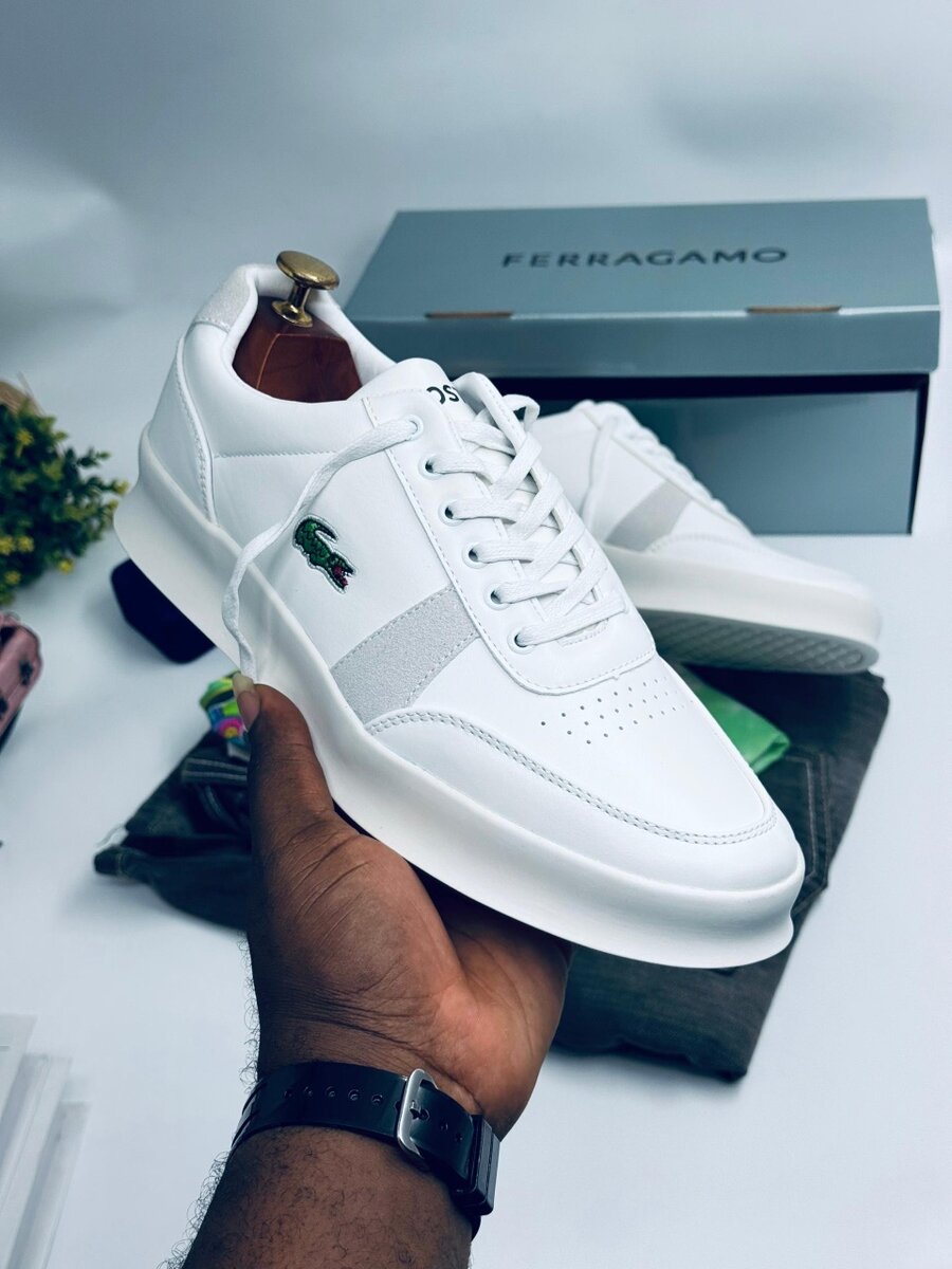 LACOSTE ALL WHITE