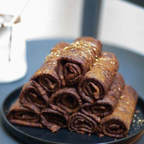 Crêpes au chocolat délicieuses