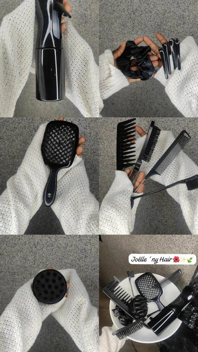 Kit complet coiffure coloré