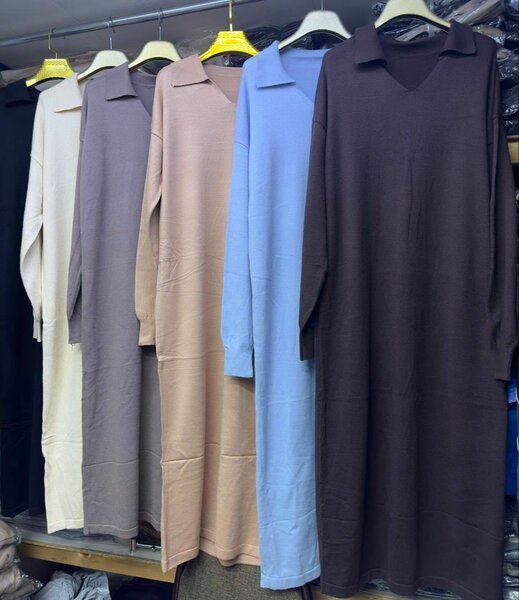 Платье осень зима