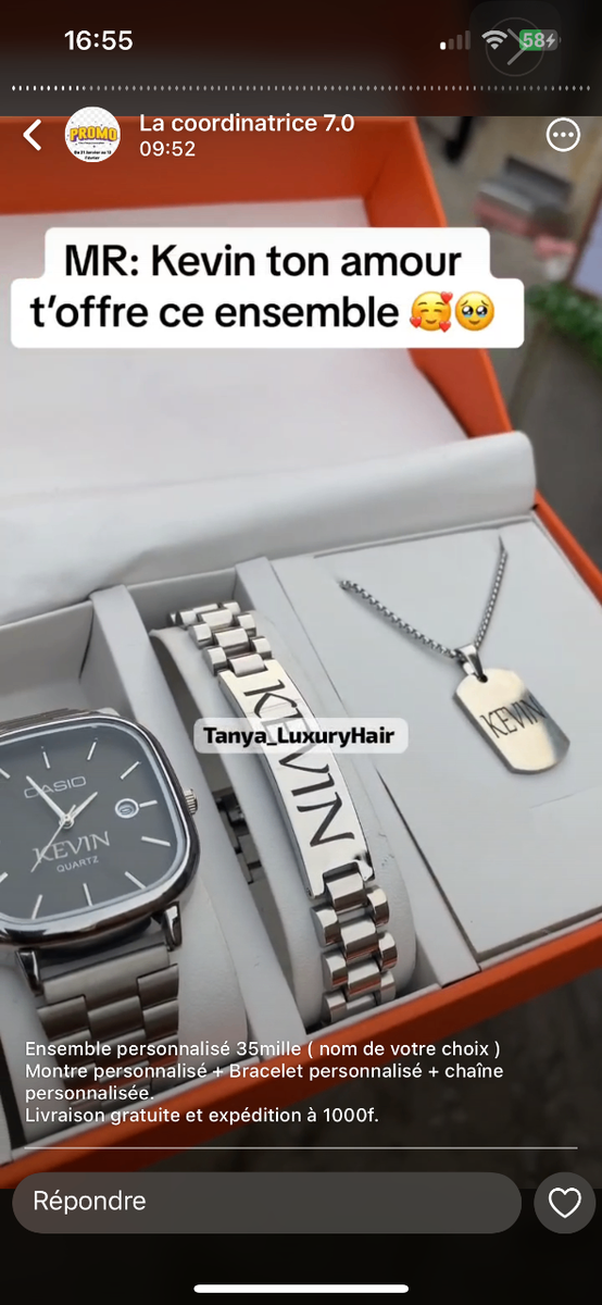 Bijoux personnalisés