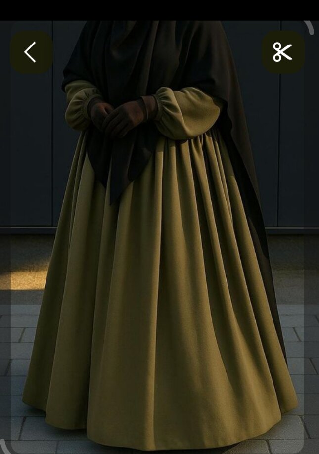 Robe Abaya élégante noire