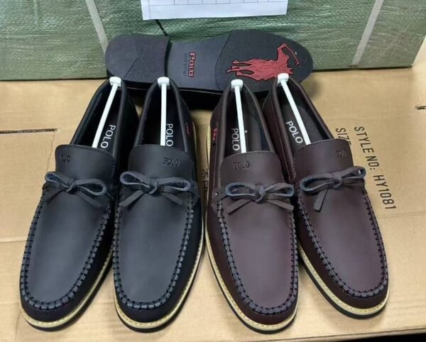 Mocassins en cuir Polo élégants