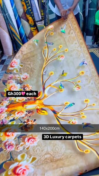 3D LUXURY Carpet with print