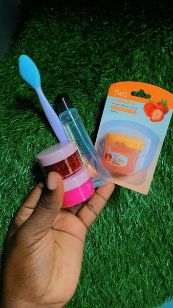 Set de soins des lèvres Fraise