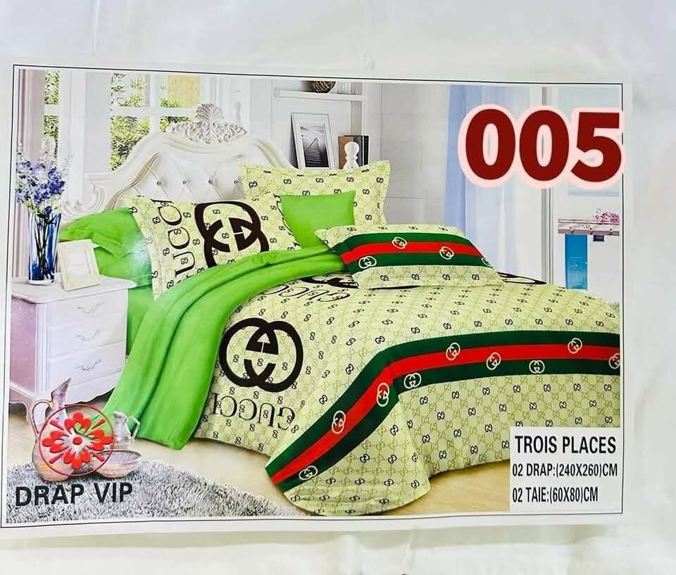 Parure de lit en coton moderne