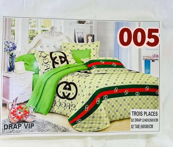 Parure de lit en coton moderne