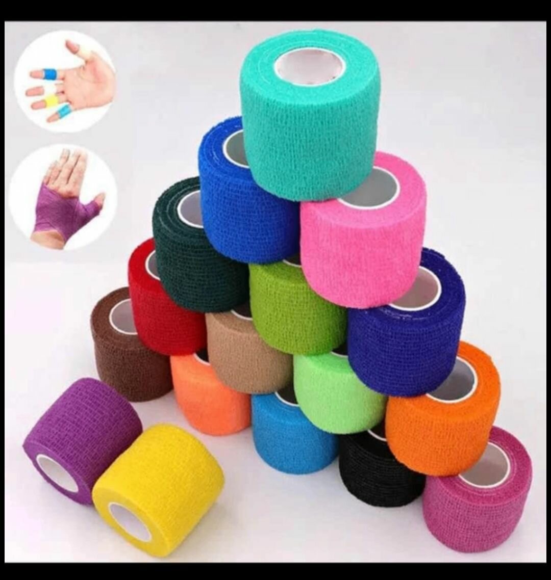 Bandes Cohésives Colorées