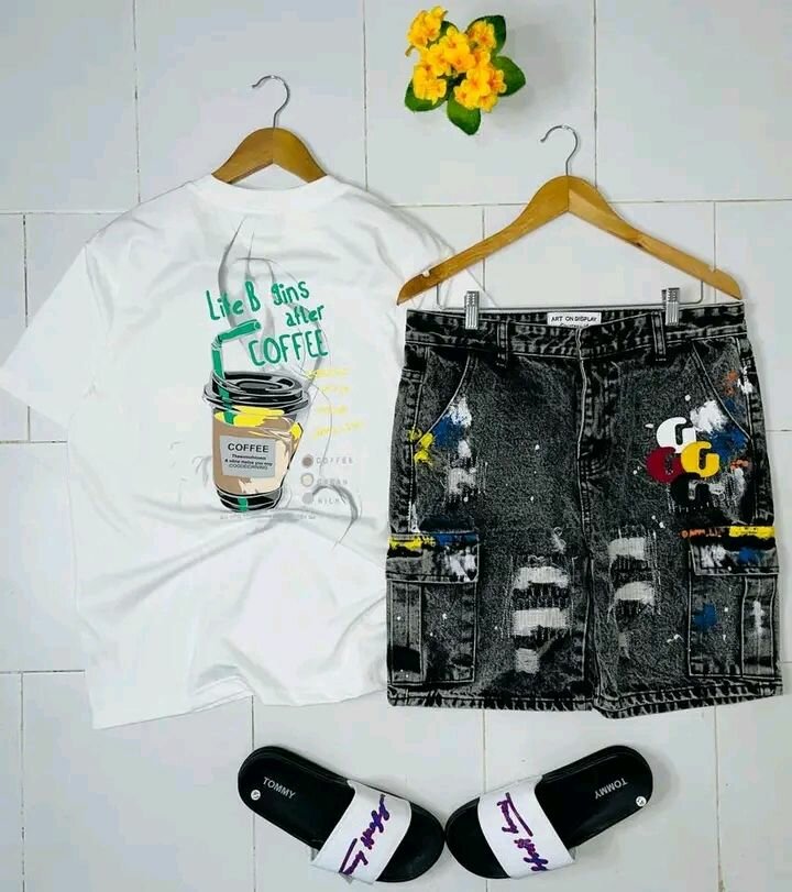 Ensemble T-shirt et Short Décontracté