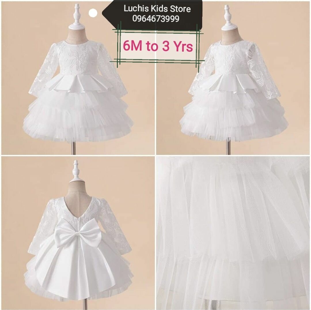 White party dress - tot vee