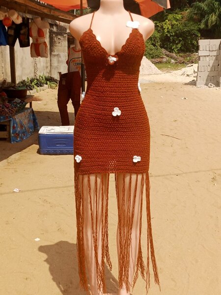 Robe Crochet Bohème Chic