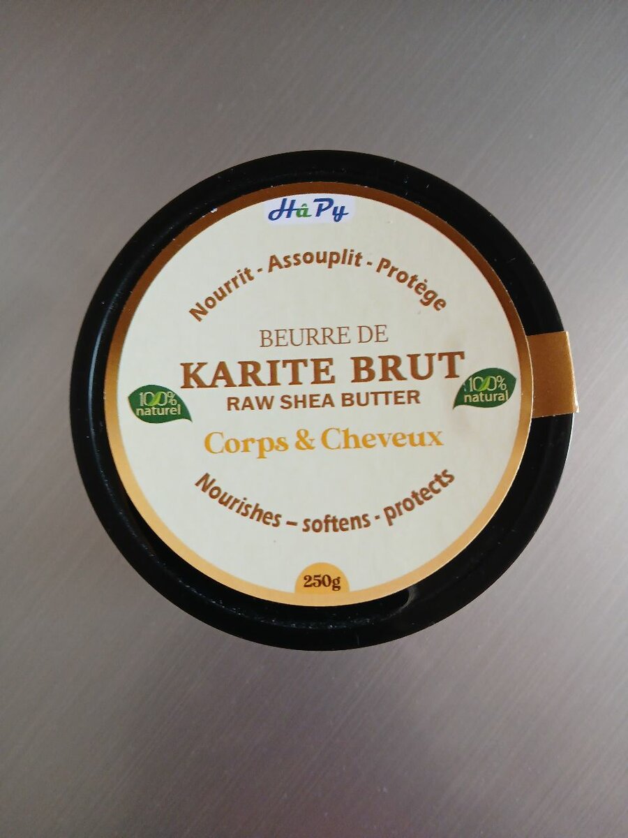 Beurre de karité brut
