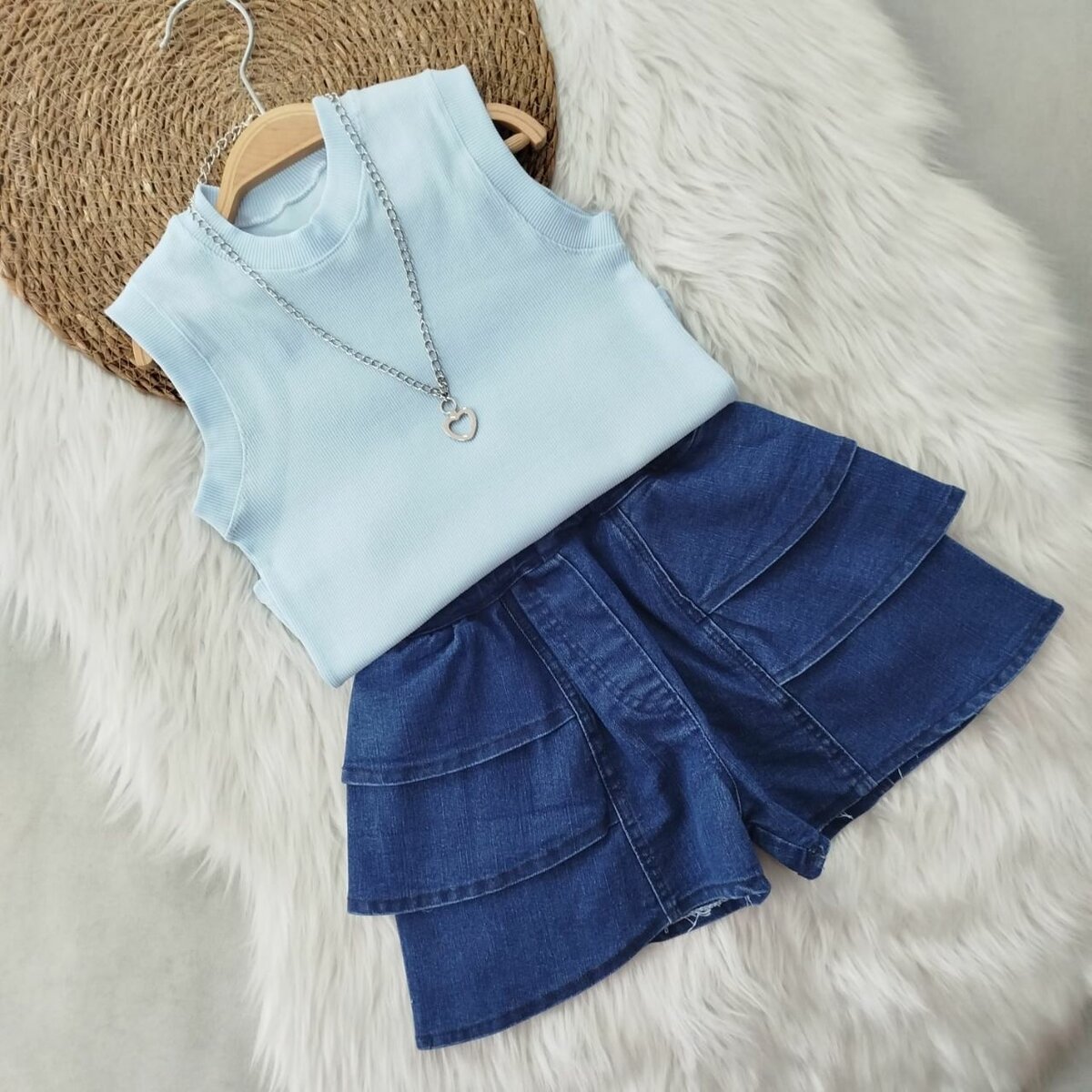 Ensemble été enfant coton