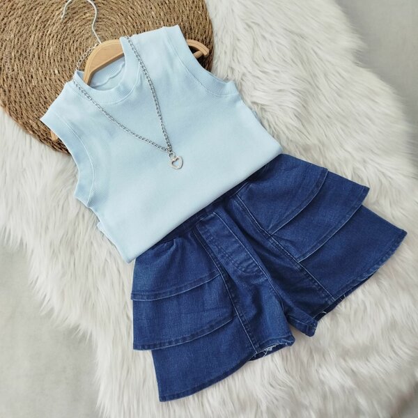 Ensemble été enfant coton