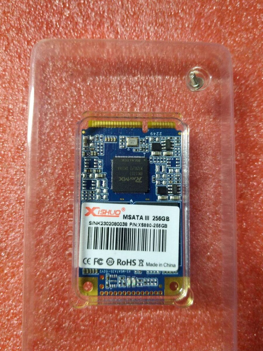 Ssd msata 256GB Новый