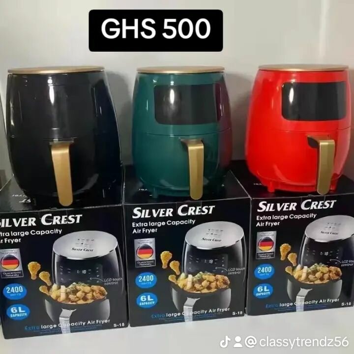 6L silver crest air fryer