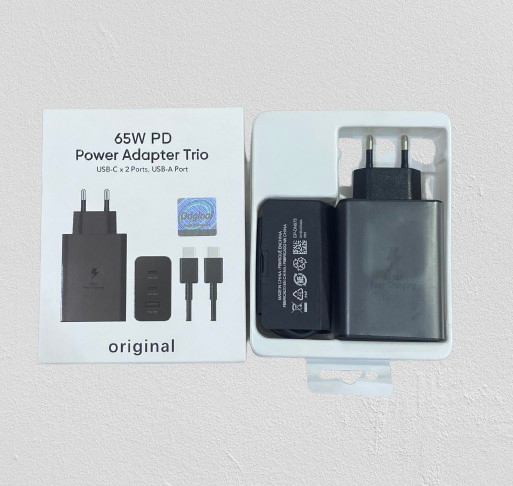 Chargeur Trio 65W PD USB