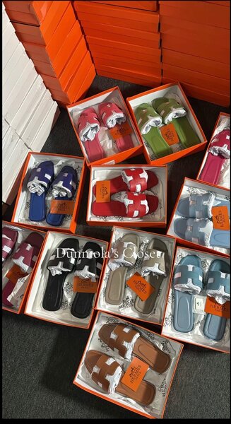 Sandales tendance en cuir