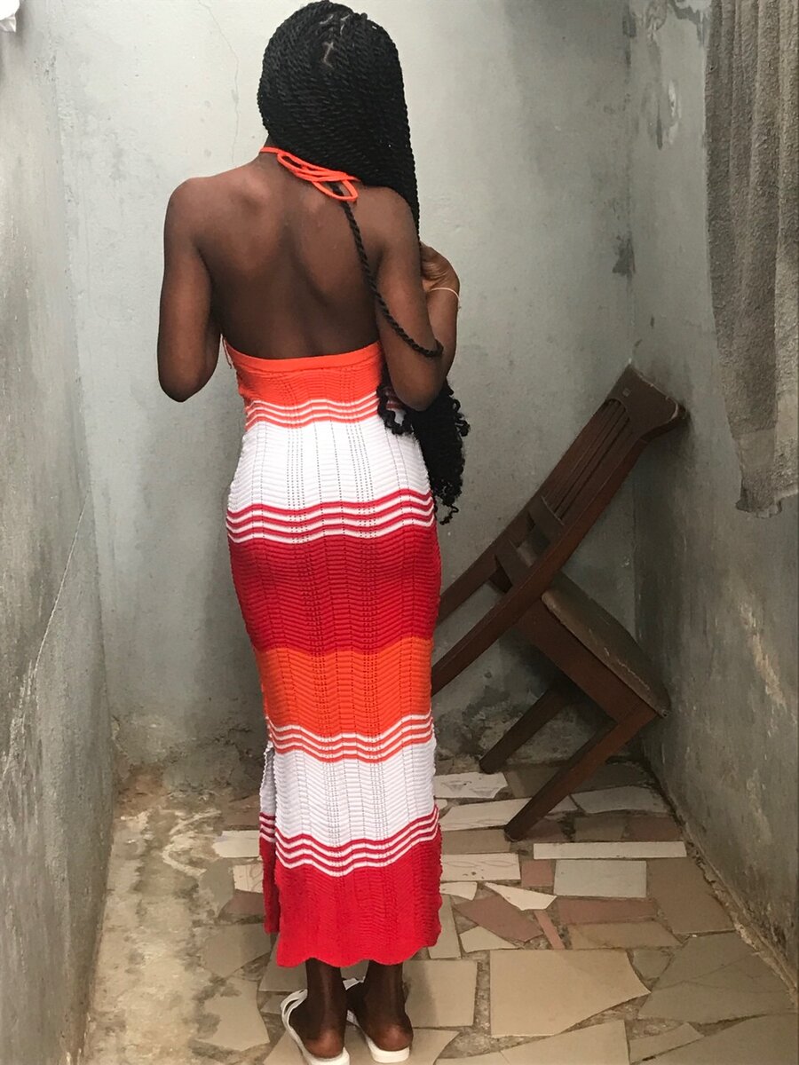 Robe d'été crochetée