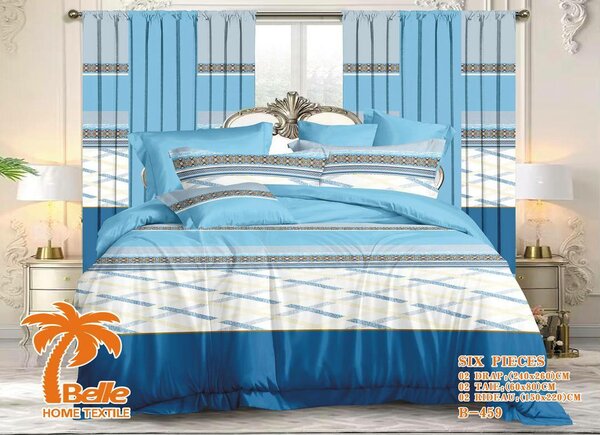 Parure de lit étoilée 6 pcs