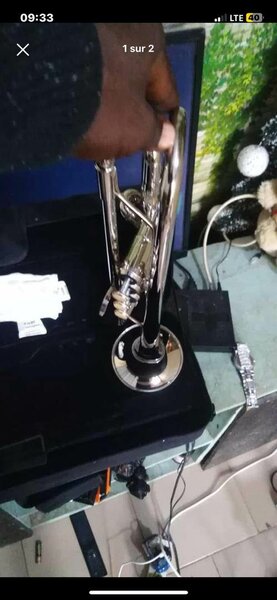 Trompette en Cuivre Éclatant