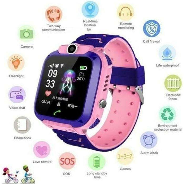 Montre connectée enfants avec