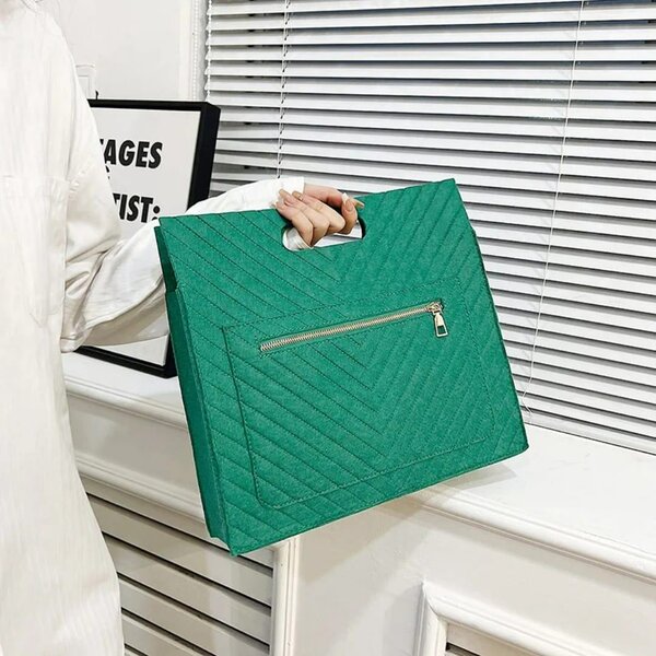 Sacoche élégante matelassée