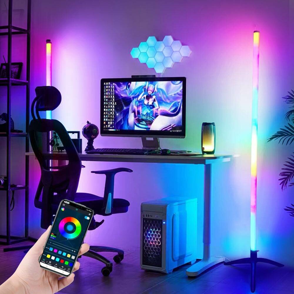 Lampe LED RGB avec télécommande